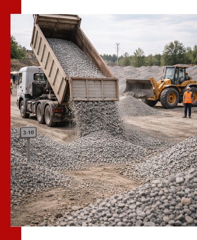 Гранитный щебень фракции 3–10: доставка и продажа в Старом Осколе