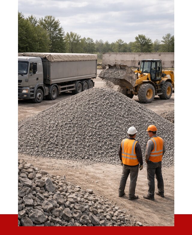 Гранитный щебень фракция 5-20 в Старом Осколе от 4249 руб | ПРОНЕРУДСрк