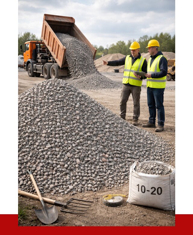 Гранитный щебень фракция 10-20 в Старом Осколе от 4249 руб.|ПРОНЕРУДСрк