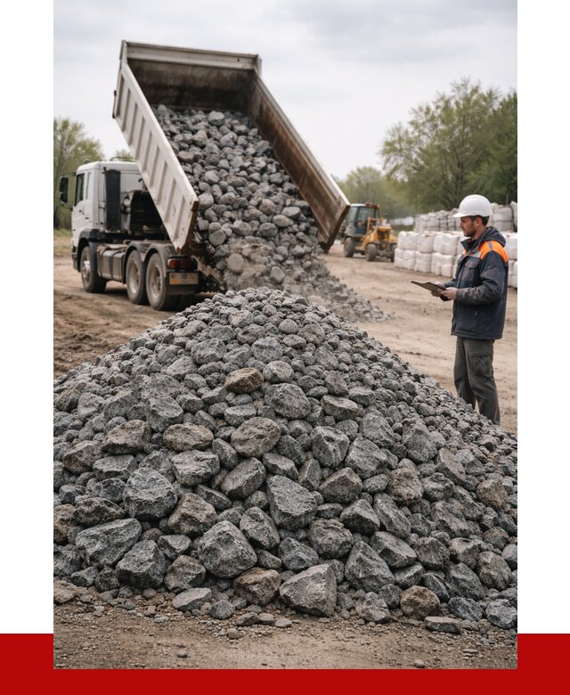 Гранитный щебень фракция 100-200 в Старом Осколе от 4249 р. ПРОНЕРУДСрк