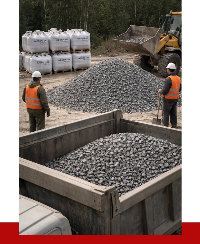 Щебень габбро диабаз 20-40 в Старом Осколе от 3440 руб. | ПРОНЕРУДСрк