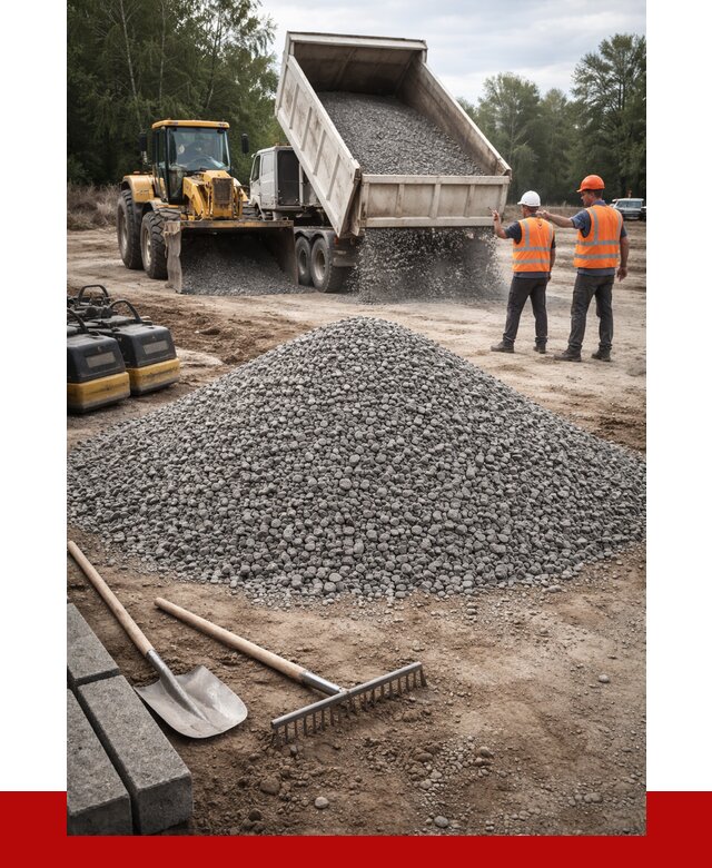 Гравийный щебень купить в Старом Осколе от 2226 р. ПРОНЕРУДСрк