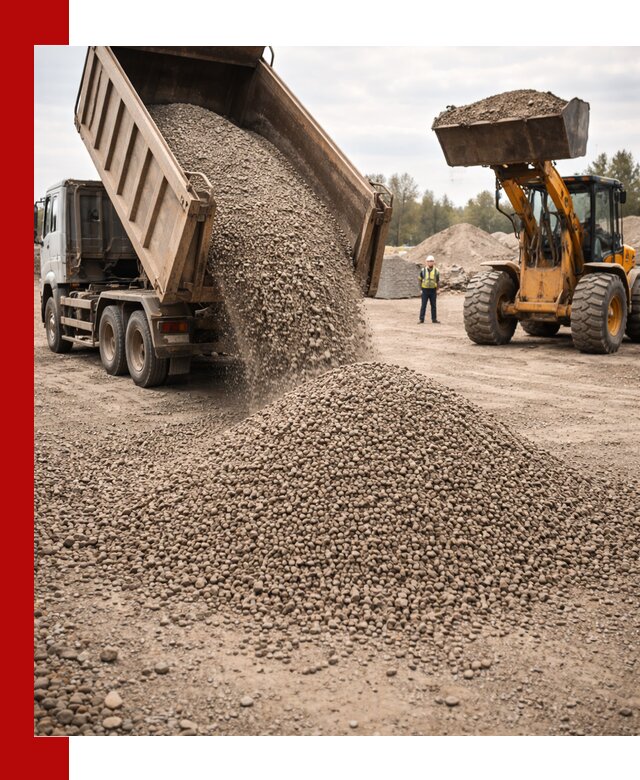 Гравийный щебень фракция 3–10 с доставкой в Старом Осколе