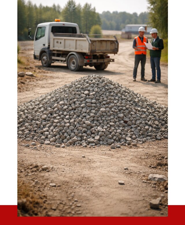 Гравийный щебень фракция 20-40 в Старом Осколе от 1214 р. | ПРОНЕРУДСрк