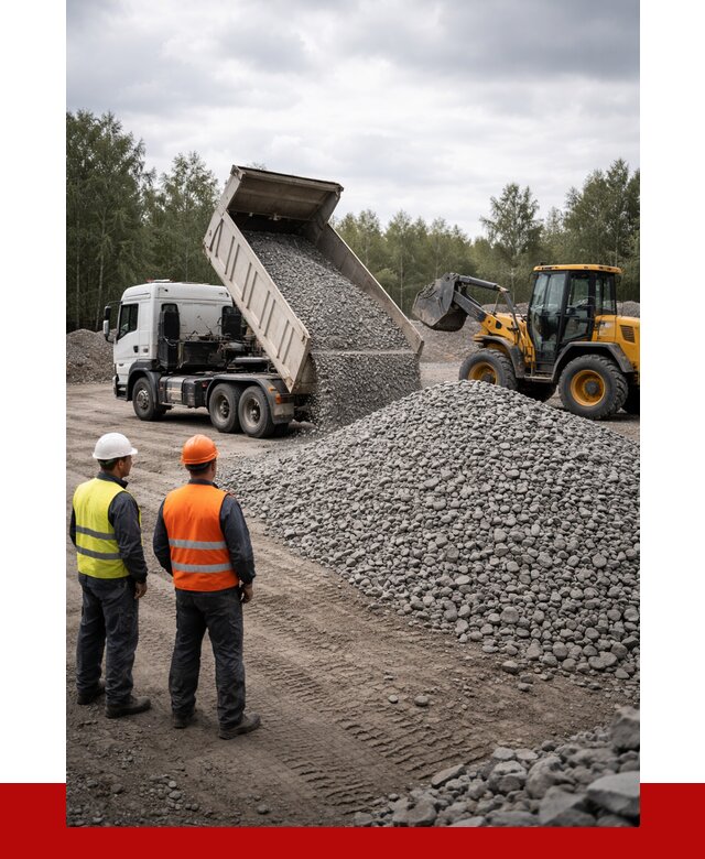 Гравийный щебень фракция 40-70 в Старом Осколе от 9611р | ПРОНЕРУДСрк