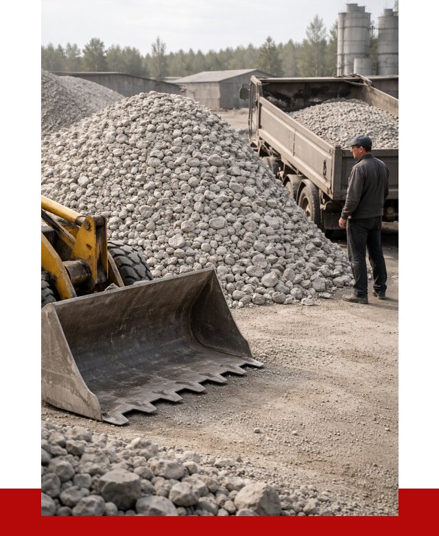 Известняковый щебень фракция 40-70 в Старом Осколе от 4249 р. | ПРОНЕРУДСрк