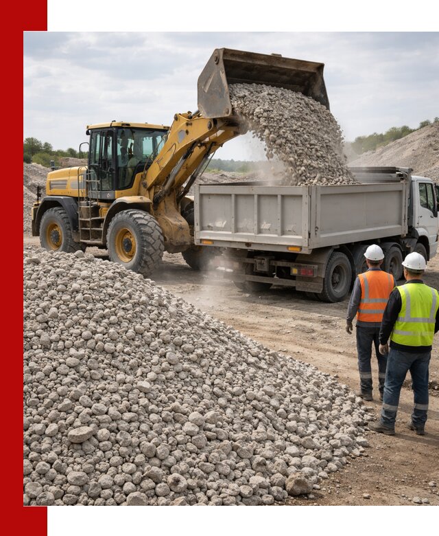 Доломитовый щебень фракция 40–71 доставка и продажа в Старом Осколе