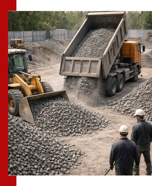 Шлаковый щебень фракция 20-40 доставка и продажа в Старом Осколе