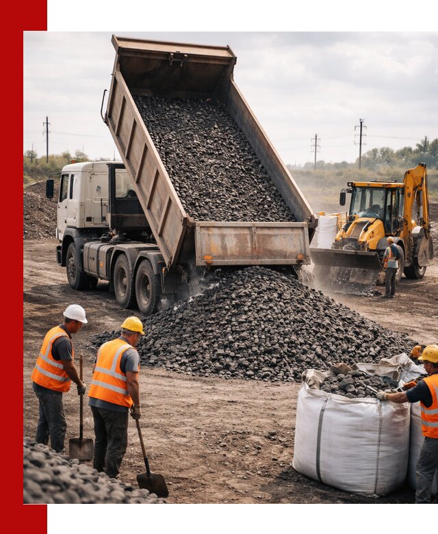 Шлаковый щебень фракция 40-70 с доставкой в Старом Осколе