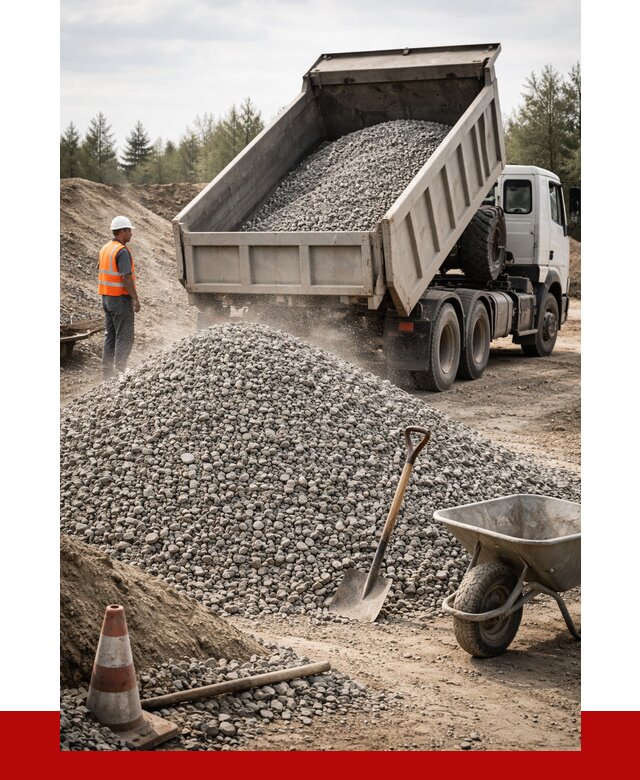 Купить вторичный щебень в Старом Осколе от 1518 р. - ПРОНЕРУДСрк