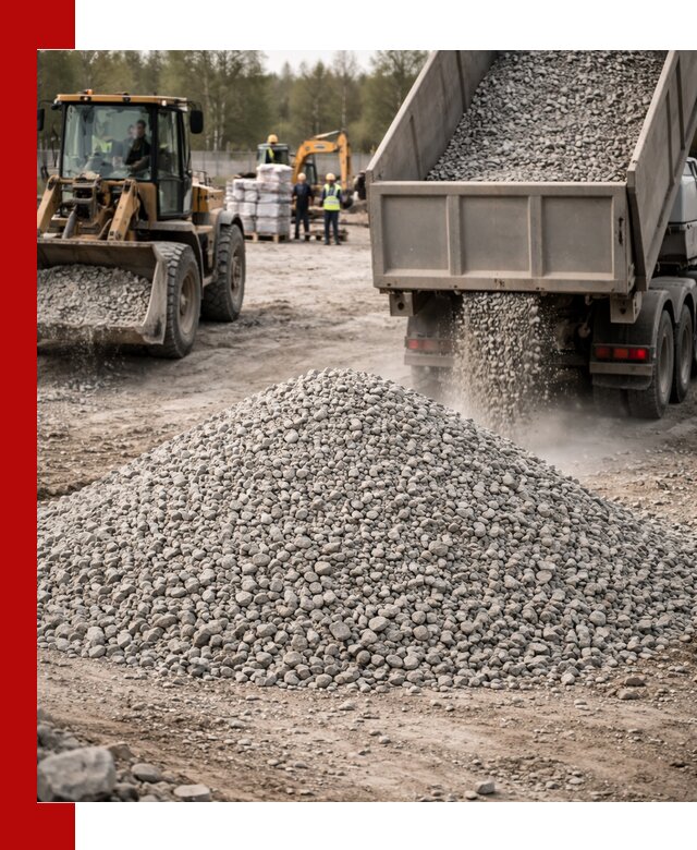 Вторичный щебень фракции 5-20 в Старом Осколе — доставка и продажа крупнотоннажно