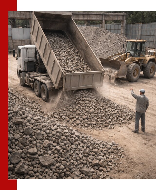 Вторичный щебень фракция 20-40 с доставкой в Старом Осколе