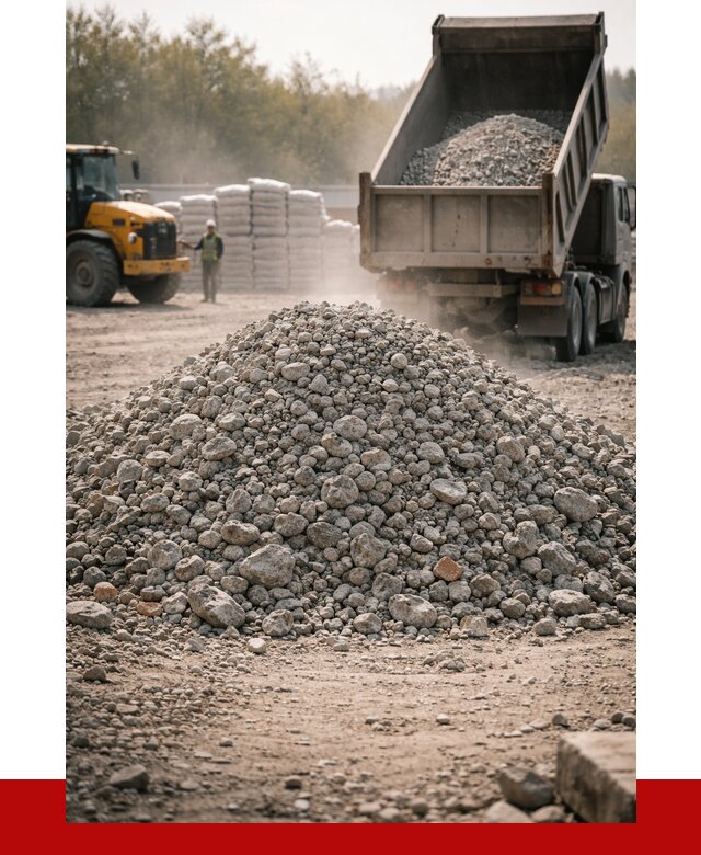Вторичный щебень фракция 70-150 в Старом Осколе от 1416 р. | ПРОНЕРУДСрк