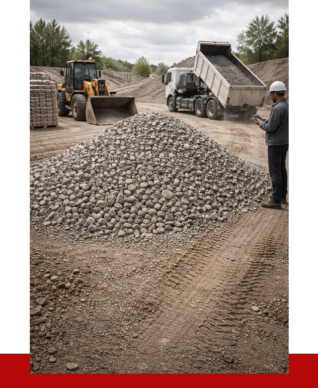 Купить бетонный щебень в Старом Осколе, от 3237 р. ПРОНЕРУДСрк