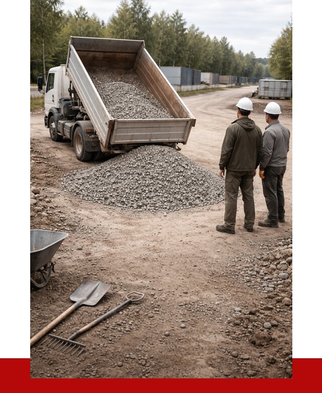 Бетонный щебень фракция 5-20 в Старом Осколе от 3237 р., ПРОНЕРУДСрк