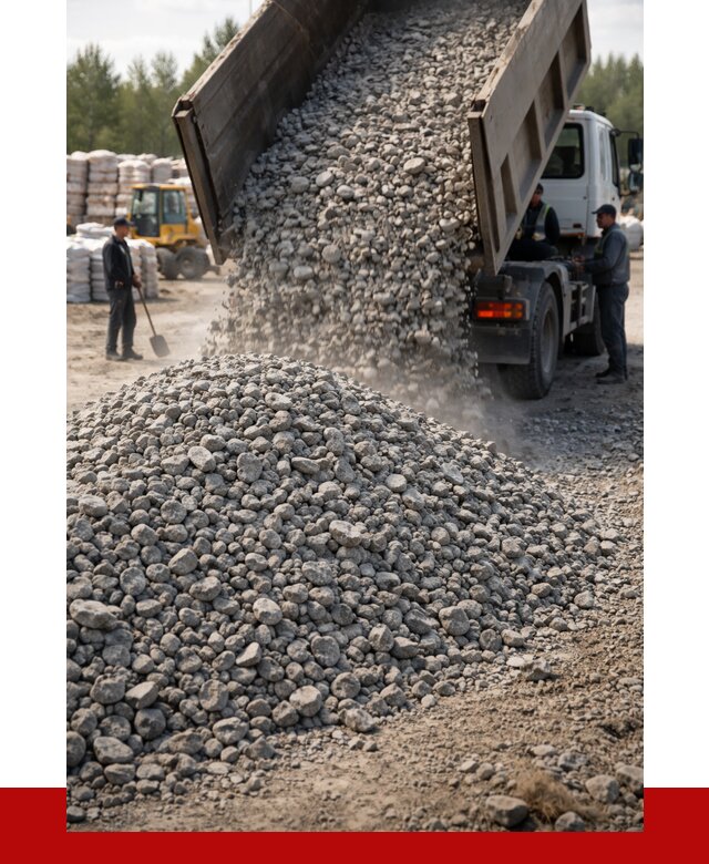 Бетонный щебень фракция 40-70 в Старом Осколе от 1821 р. ПРОНЕРУДСрк