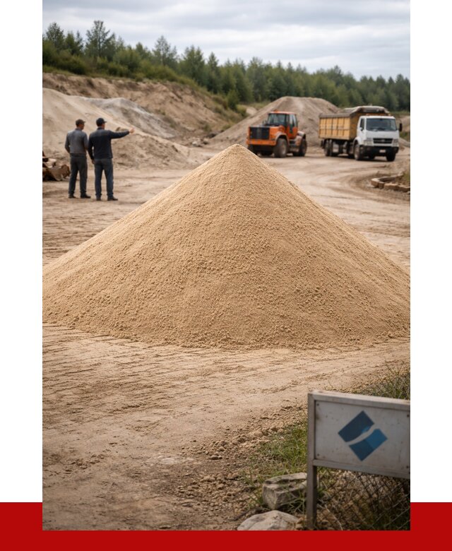 Карьерный песок навалом в Старом Осколе от 1821 р. | ПРОНЕРУДСрк