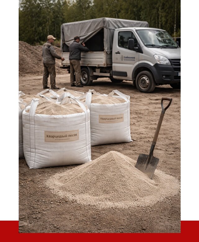 Кварцевый песок для пескоструя в Старом Осколе от 4553 р. | ПРОНЕРУДСрк