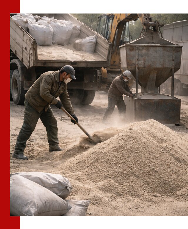 Кварцевый песок для пескоструя в Старом Осколе — доставка и качество