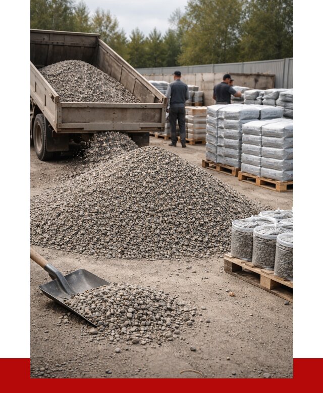 Гравий фракция 5-20 в Старом Осколе купить от 2327 р. ПРОНЕРУДСрк