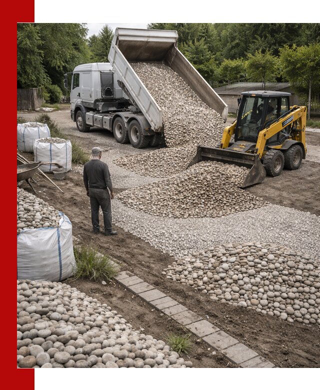 Доставка морской гальки оптом и в розницу в Старом Осколе