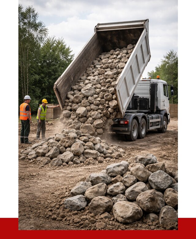 Купить булыжник в Старом Осколе с доставкой от 4553 р. за куб | ПРОНЕРУДСрк