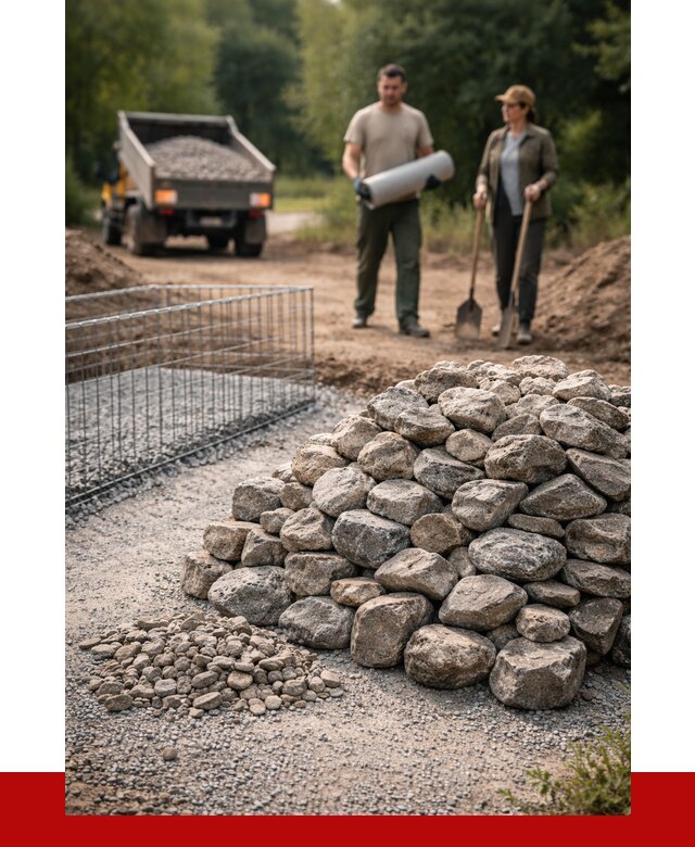 Камень для габионов фракция 100-200 в Старом Осколе от 4856 р. | ПРОНЕРУДСрк