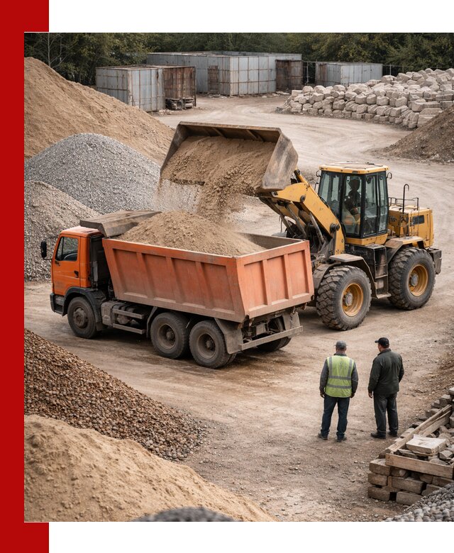 Доставка сыпучих смесей и смесей для стройки в Старом Осколе