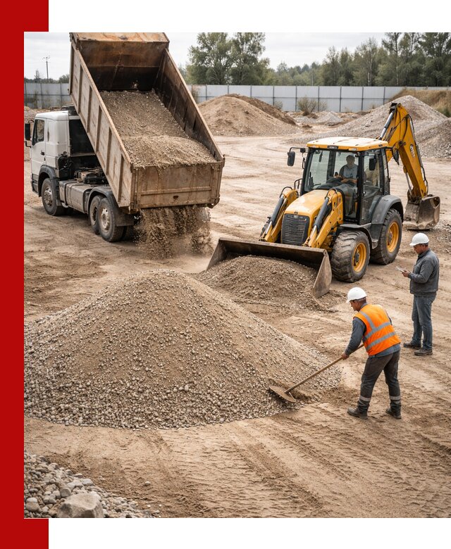 Поставка и доставка ПГС С4 в мешках и самосвалах в Старом Осколе