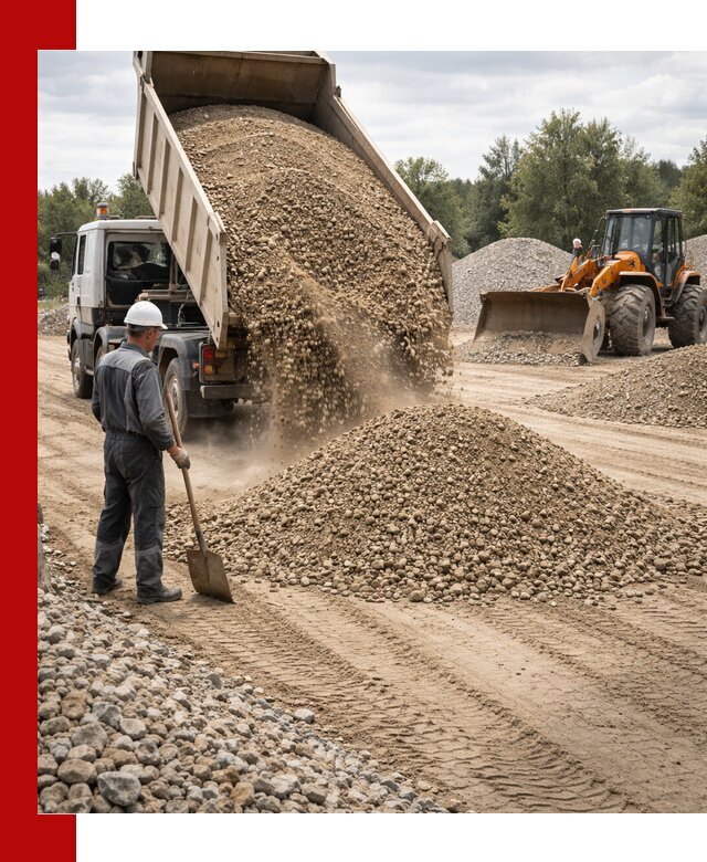 Доставка щпс С3 в Старом Осколе самосвалами и бортовыми грузовиками