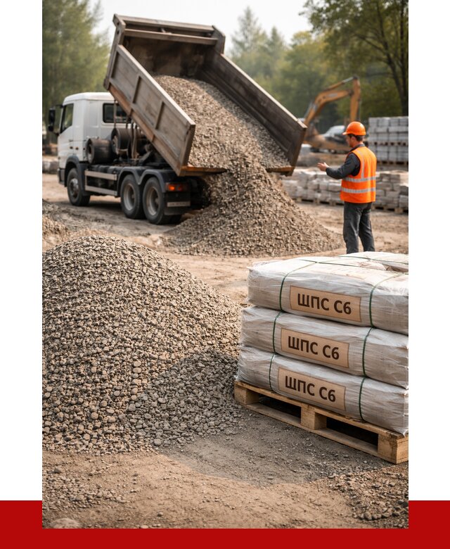 ЩПС С6 в Старом Осколе с доставкой от 2226 р. за куб | ПРОНЕРУДСрк