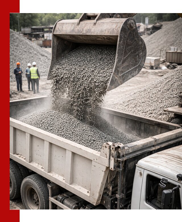 Отсев и крошка для строительства и дорожных работ в Старом Осколе