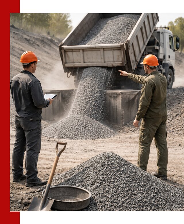 Гранитная крошка фракция 2-5 доставка в Старом Осколе