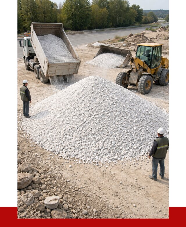 Белая мраморная крошка в Старом Осколе от 4249 р. с доставкой | ПРОНЕРУДСрк