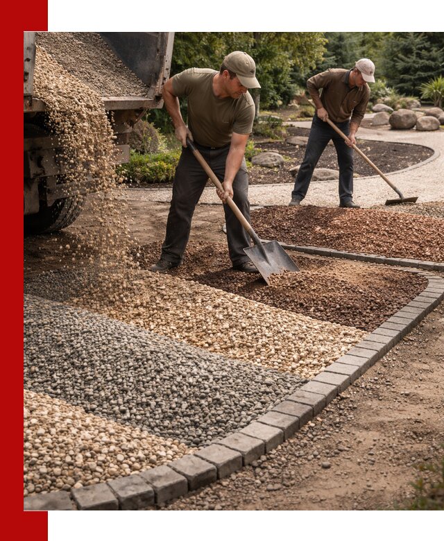 Декоративная крошка для ландшафта в Старом Осколе — продажа и доставка