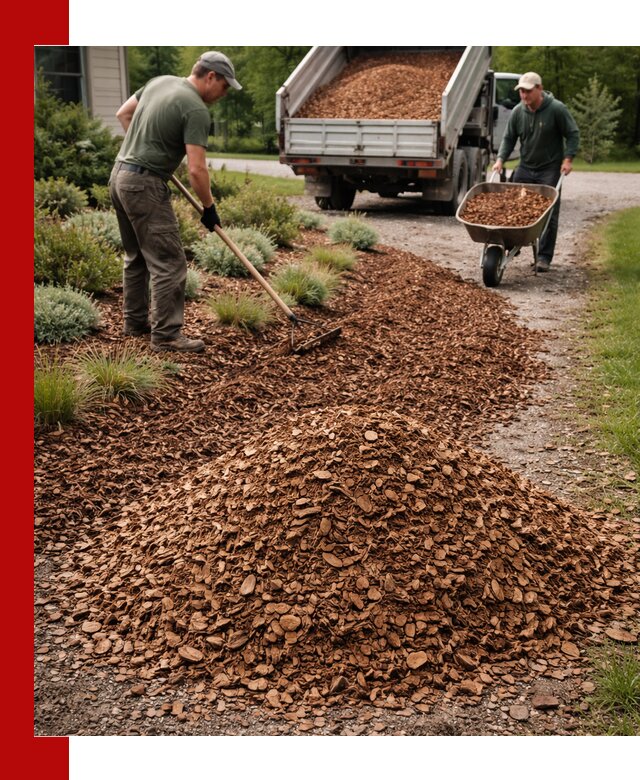 Крошка для мульчирования с доставкой в Старом Осколе