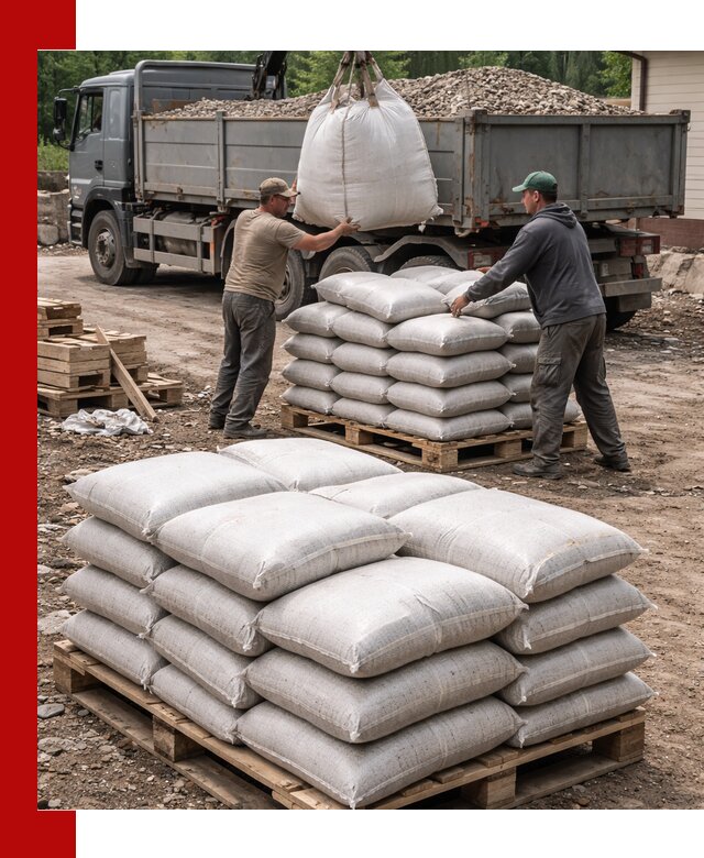 Керамзит в мешках с доставкой в Старом Осколе от компании-поставщика