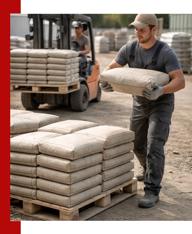 Доставка цемента в мешках оптом и в розницу в Старом Осколе