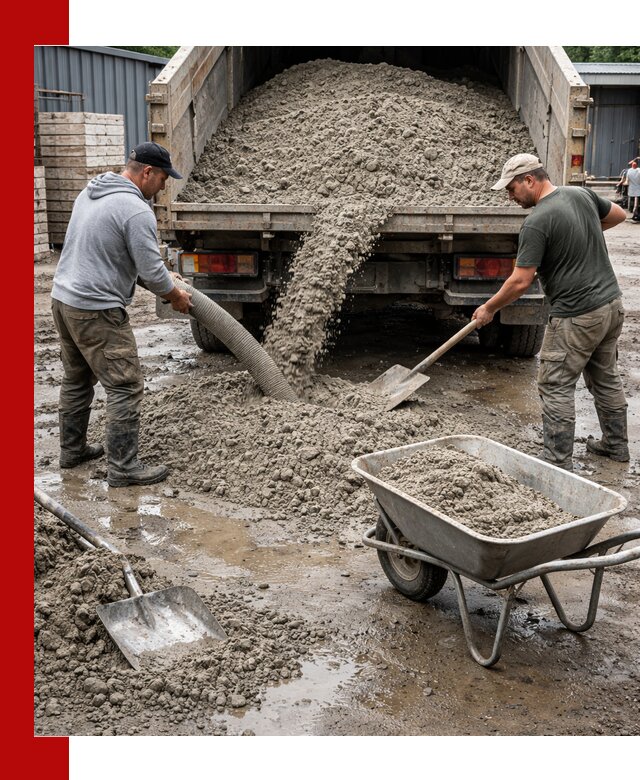 Цементно-песчаная смесь М150 доставка в Старом Осколе