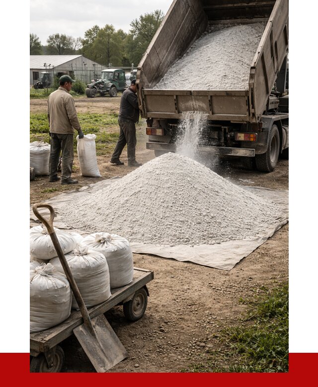 Купить известняковая мука в Старом Осколе от 4249 р. за куб | ПРОНЕРУДСрк