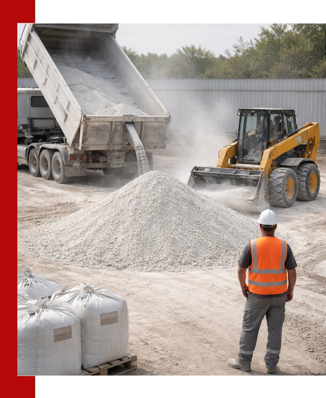 Доставка и продажа известняковой муки в Старом Осколе