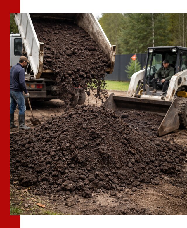 Плодородный грунт с доставкой в Старом Осколе для садов и огородов