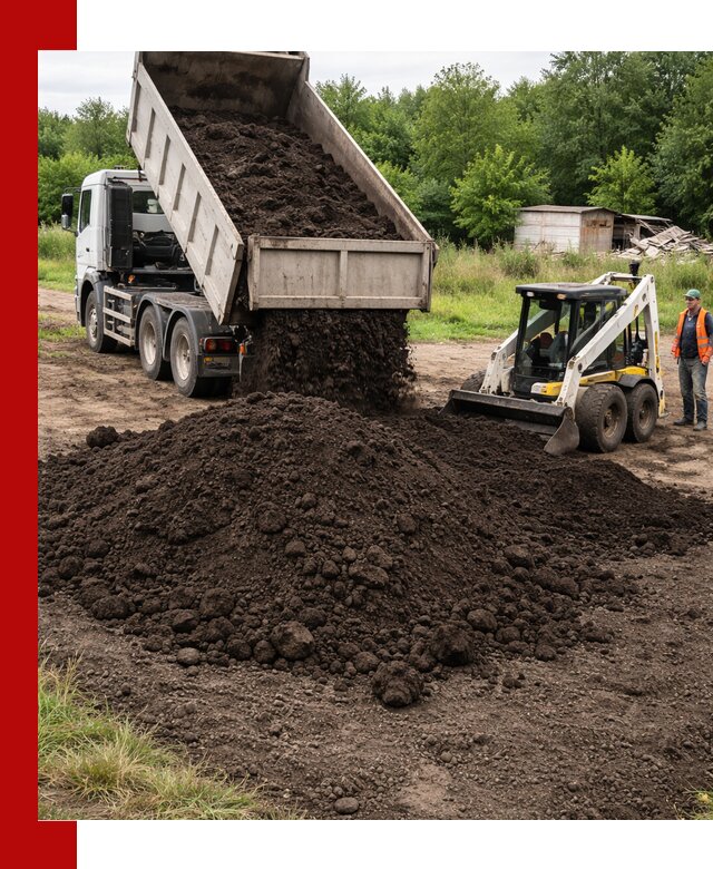 Поставка плодородной земли с доставкой самосвалом в Старом Осколе