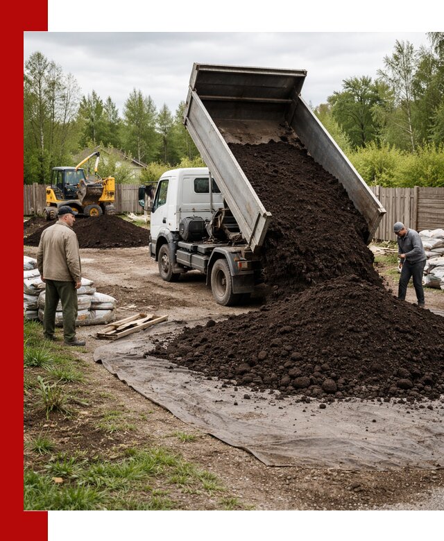 Доставка качественного почвогрунта в Старом Осколе оптом и в розницу