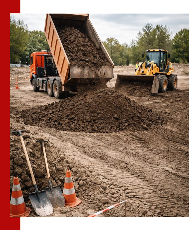 Поставка и доставка планировочного грунта в Старом Осколе