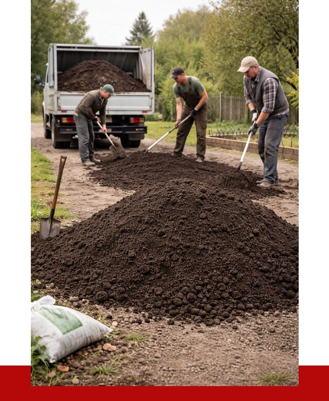 Купить землю для огорода в Старом Осколе от 3237 р./куб | ПРОНЕРУДСрк