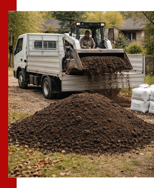 Доставка садовой земли в больших объёмах в Старом Осколе