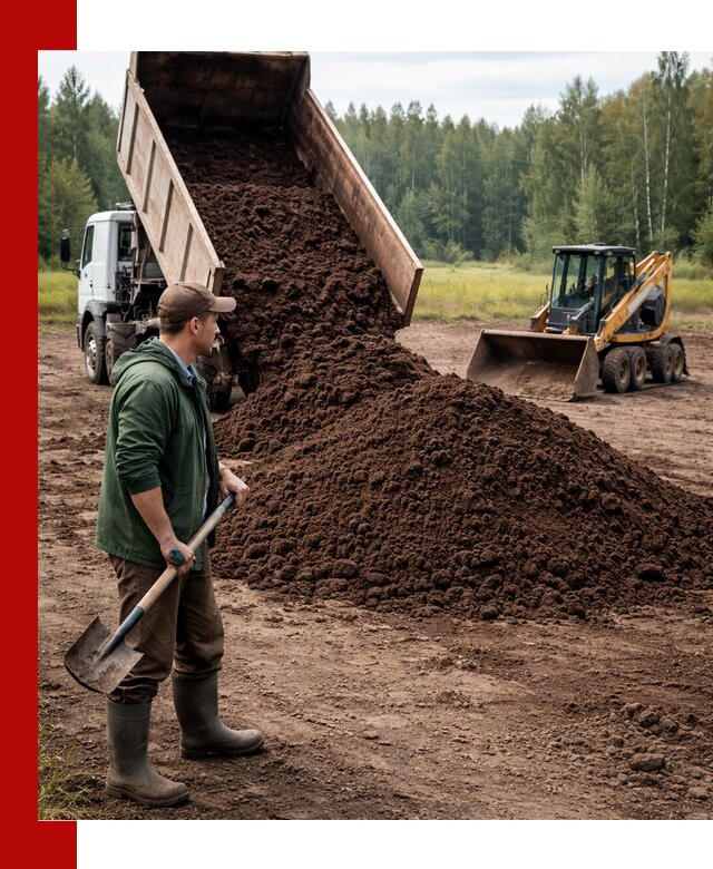 Купить верховой торф с доставкой в Старом Осколе для садоводства и растений