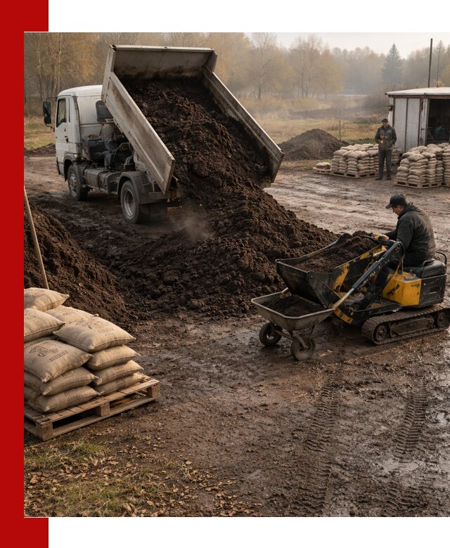 Кислый торф в доставке по выгодным ценам в Старом Осколе