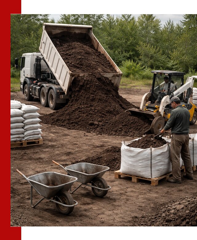 Доставка и продажа торфогрунта в Старом Осколе оптом и в розницу